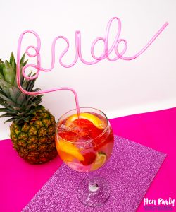 bride straw for hen bachelorette party