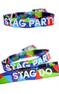stag do stag party festival wristband