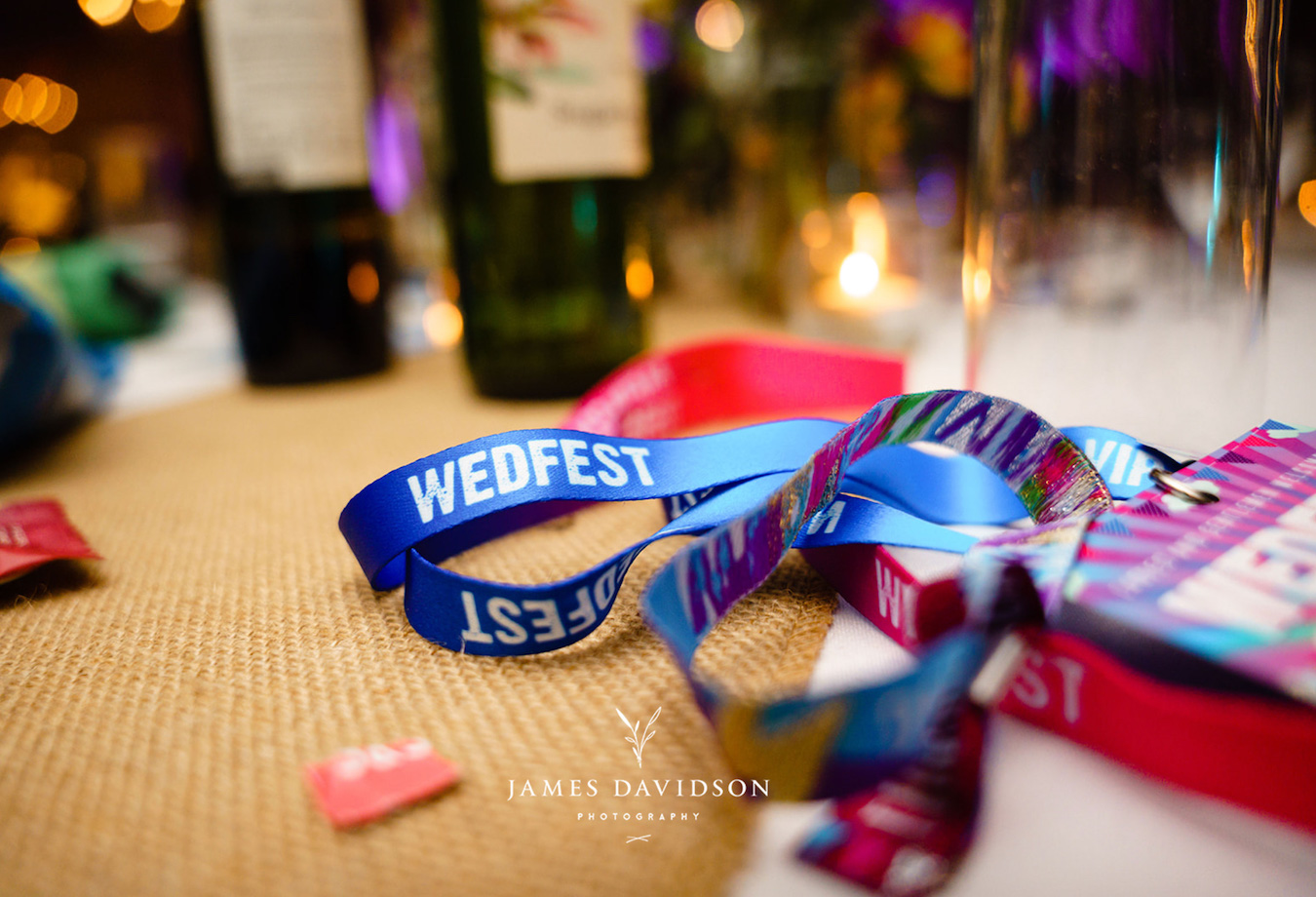 wedfest festival wedding neck lanyard