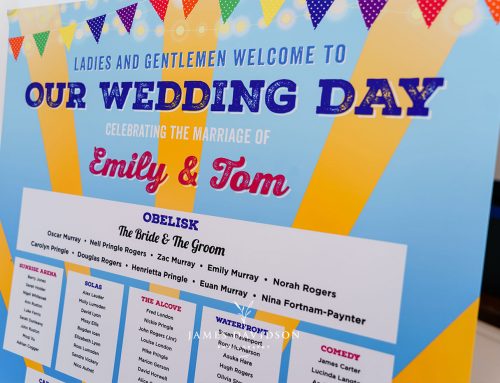 Emily & Tom’s Wedfest Festival Wedding Stationery