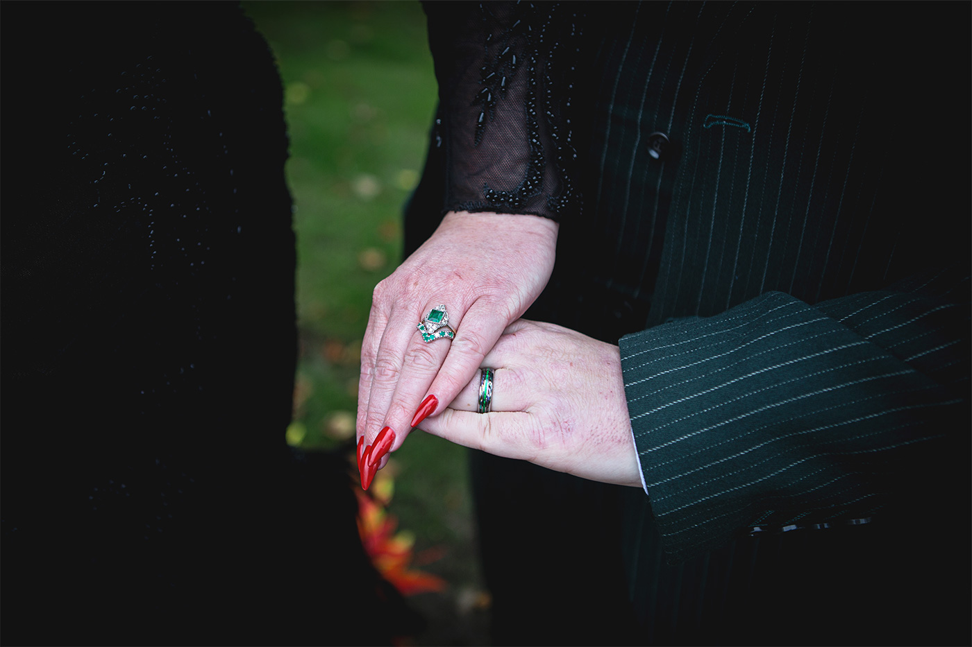 emerald wedding engagement ring