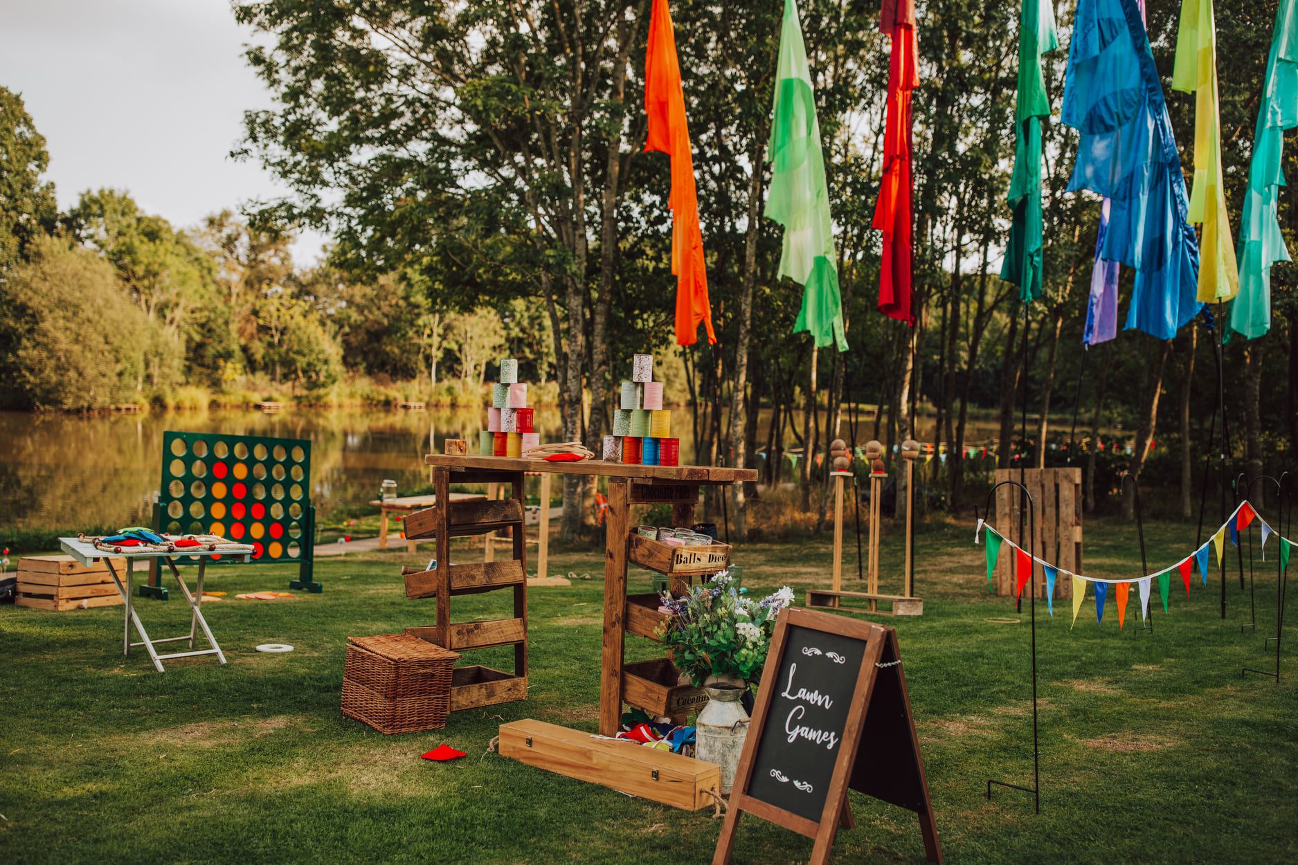 festival wedding outdoor games