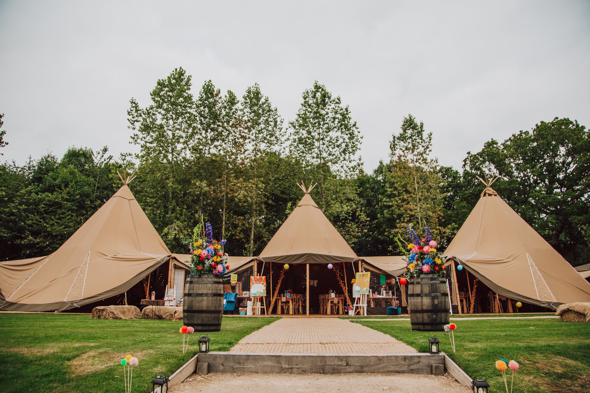 teepee tipi festival wedding