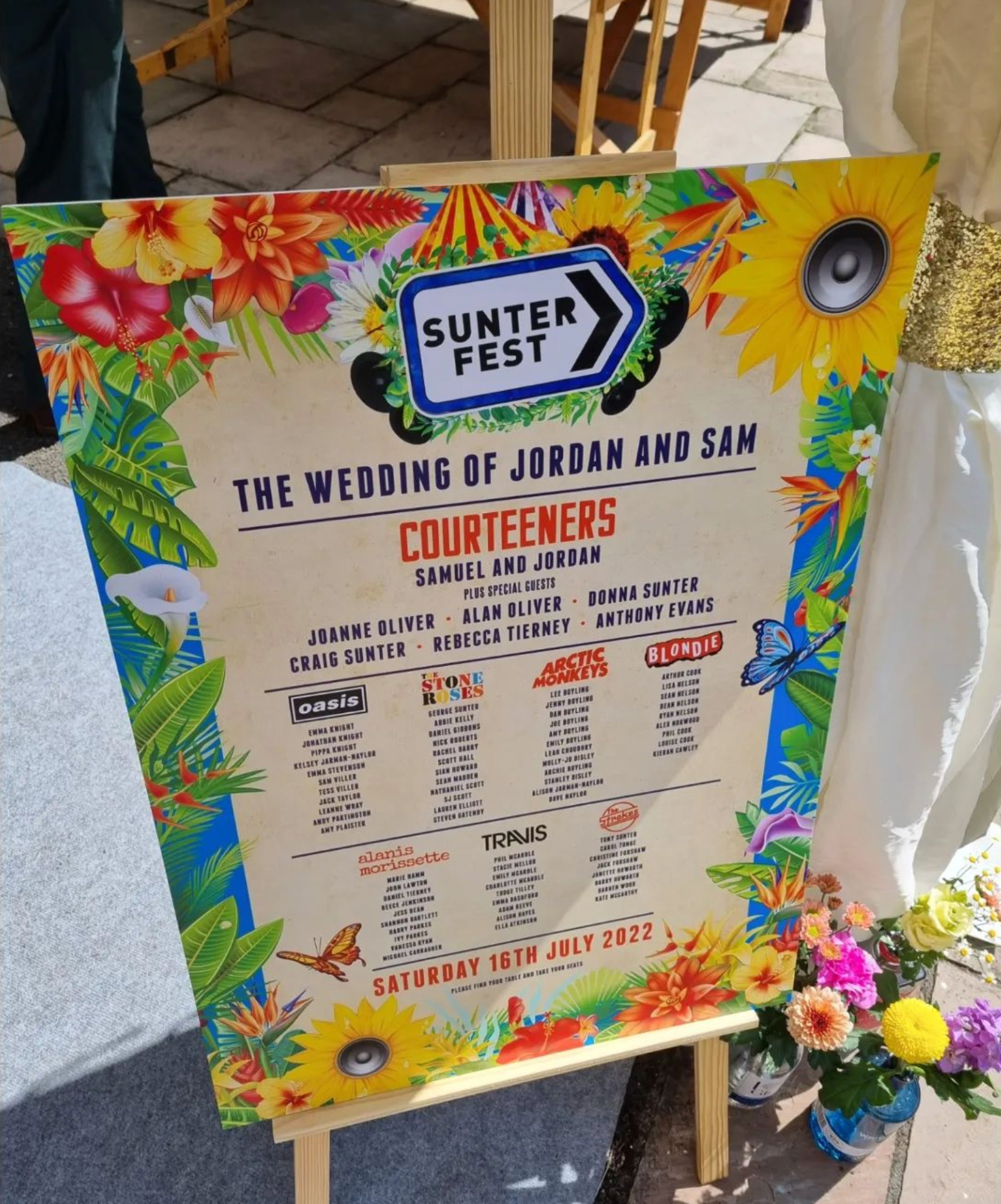 kendal calling festival wedding seating plan