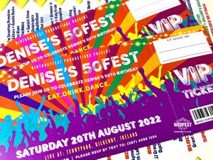 50th birthday party invitations 50fest