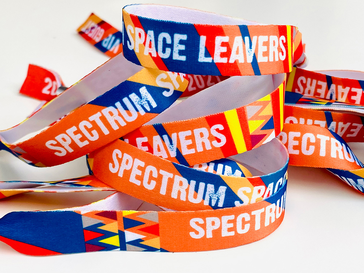 customised leavers party wristbands