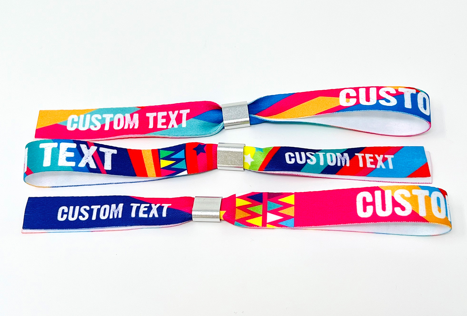 customised corporate event wristbands