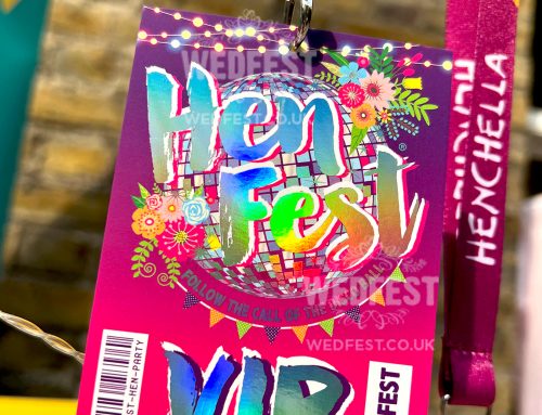 HENFEST Disco Ball Hen Party Lanyards