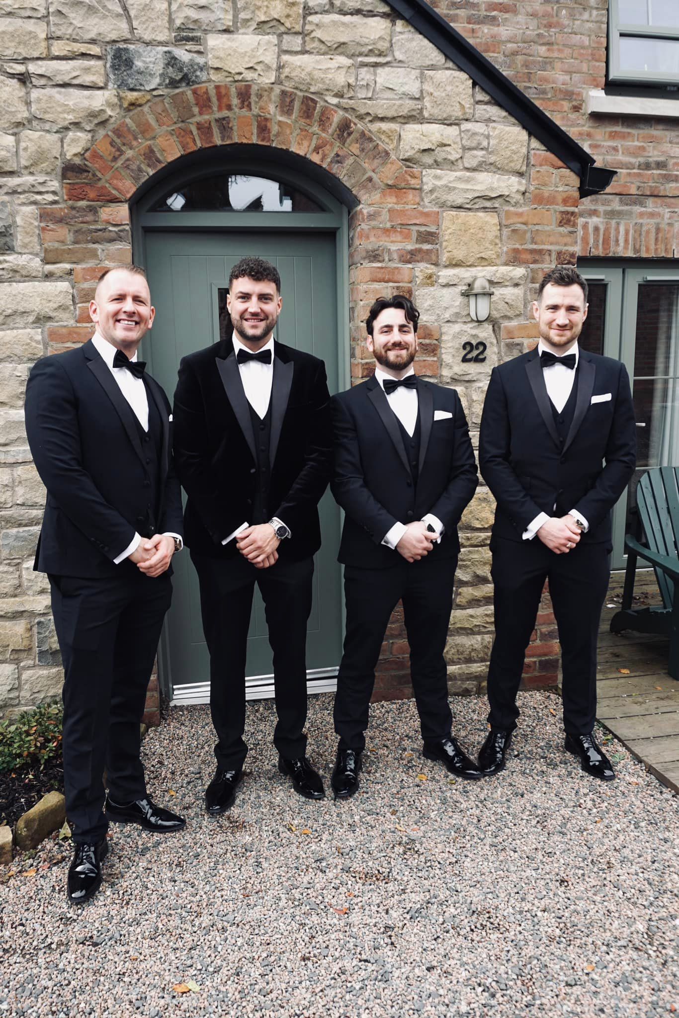 groomsmen galgorm resort wedding