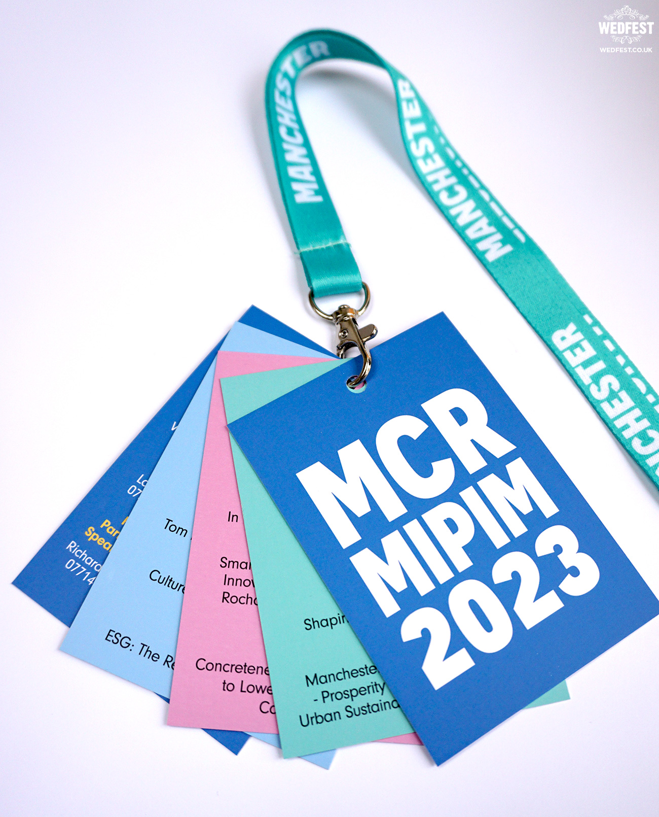 marketing manchester corporate event lanyards