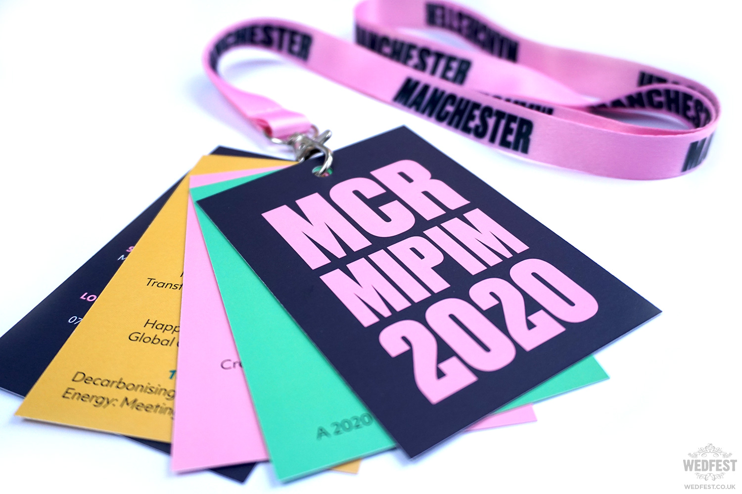 promotional business conference event lanyards