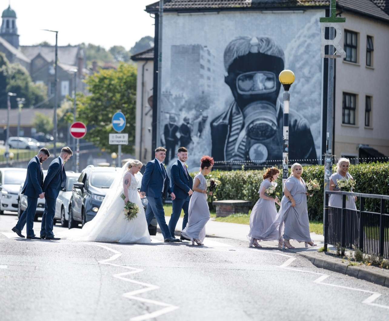 derry bogside wedding