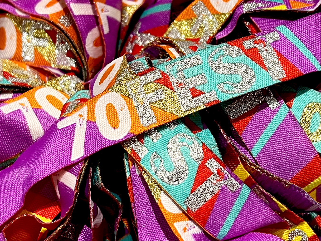 70th birthday party festival wristbands 70fest accessories