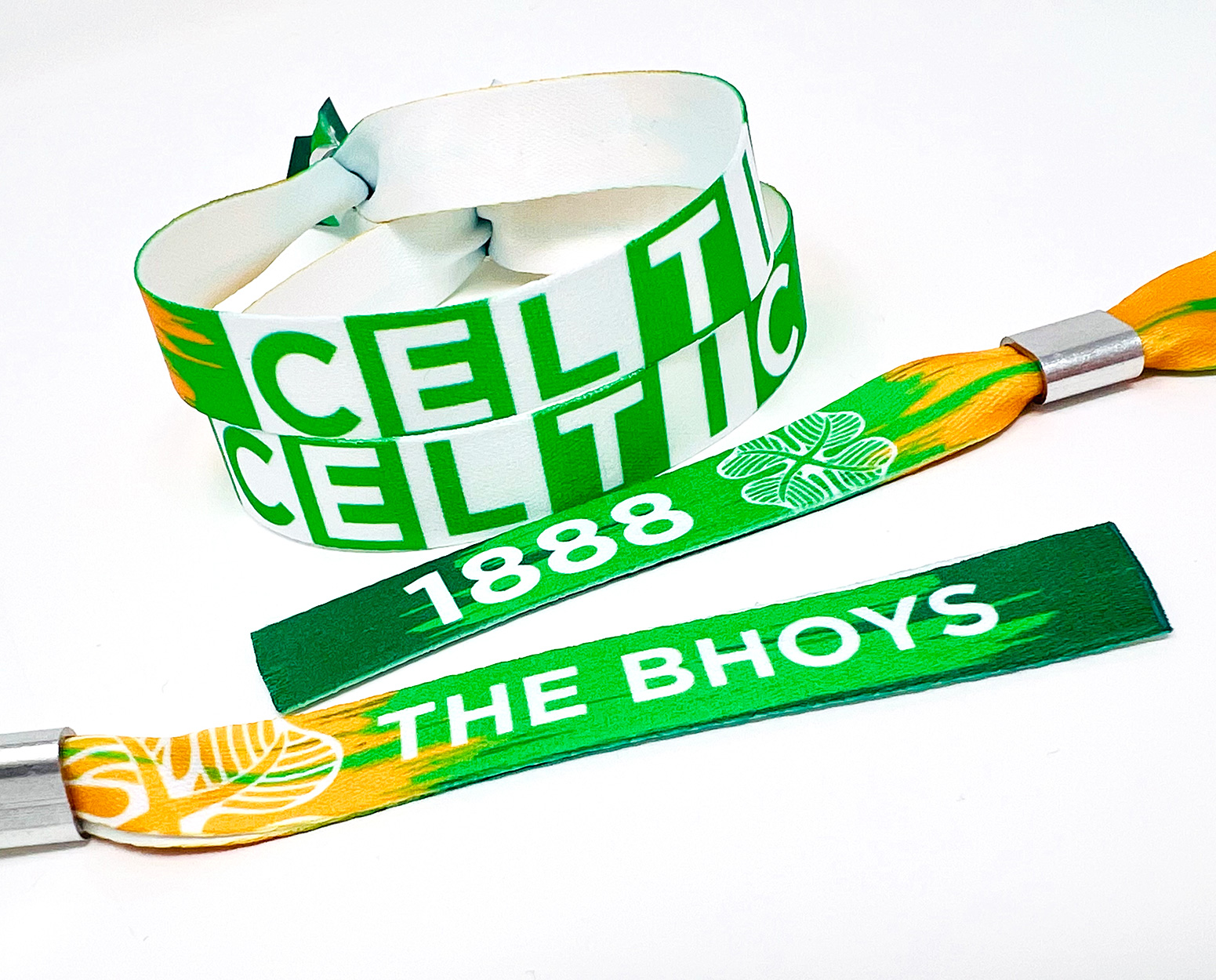 celtic fc football club wristband
