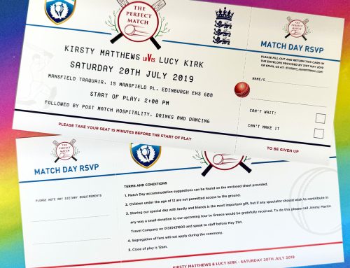 Cricket Themed Wedding Invitations & Stationery