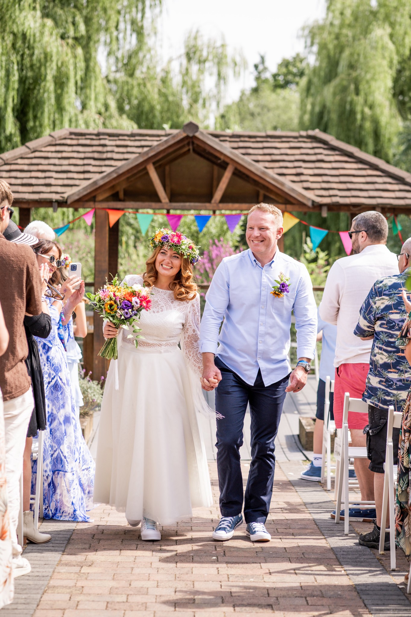 festival wedding wootton park