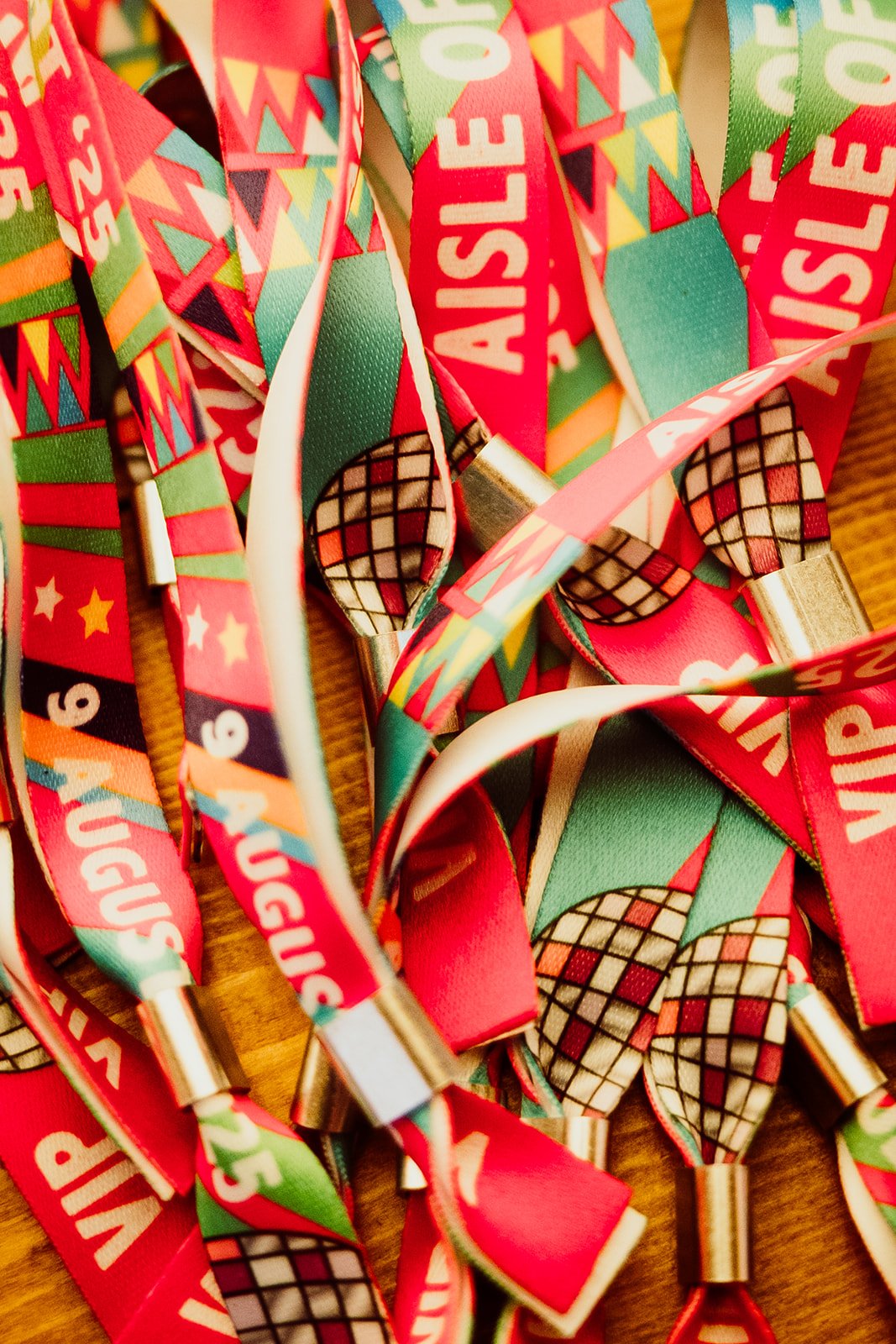 casey and ed Festival Wedding Wristbands casey and ed Festival Wedding Wristbands