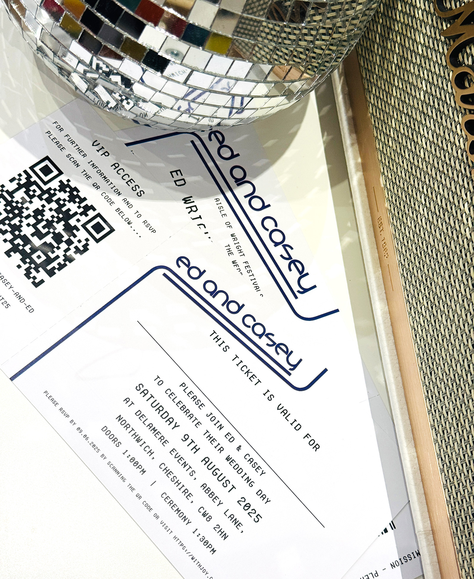 concert gig ticket wedding invites concert gig ticket wedding invites