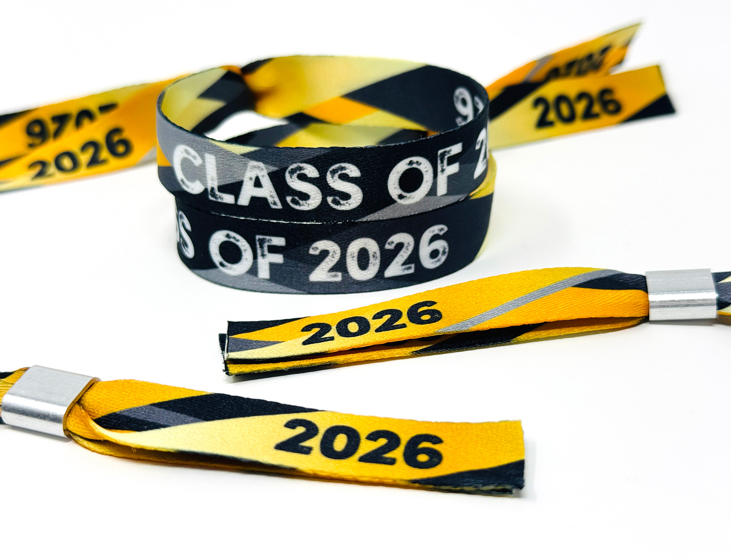 class of 2026 school leavers wristband favours