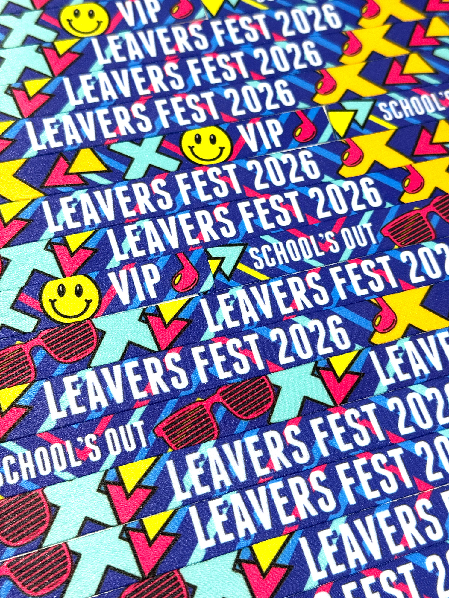 customised leavers fest party school leavers festival party favours